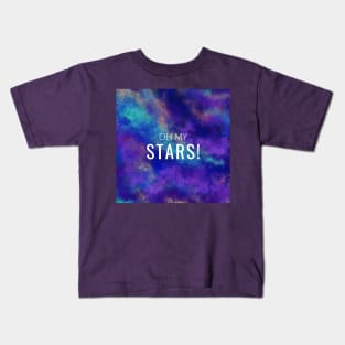 Oh My Stars (main theme synesthesia painting) Kids T-Shirt